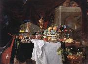 Jan Davidz de Heem, Table with desserts